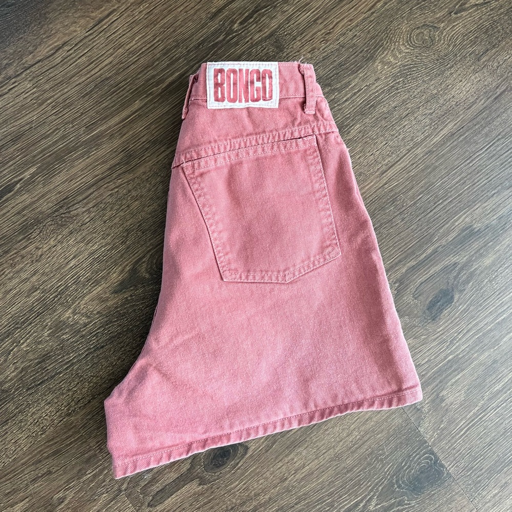 Bongo Blue Jeans High Rise Shorts